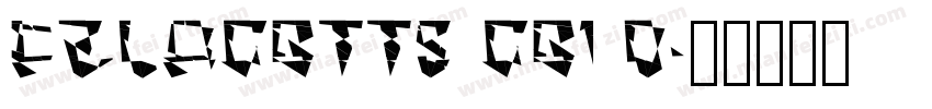 FZLAGBTTS GB1 0字体转换